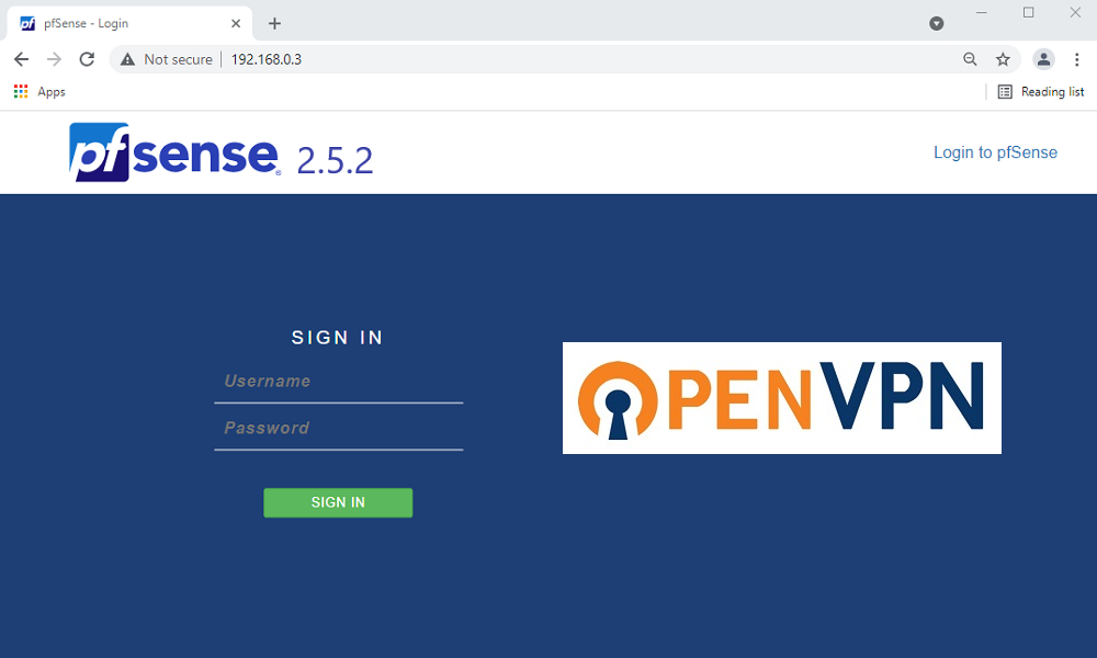 Configure OpenVPN on pfSense 2.5.2