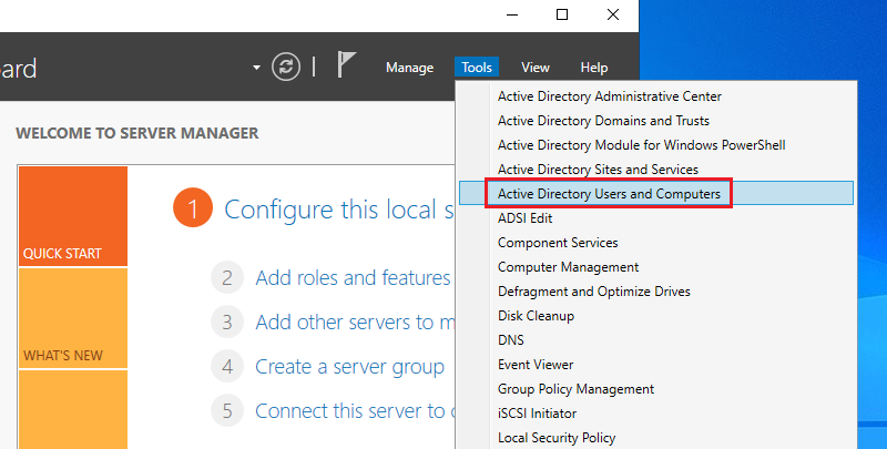 Create Users and Groups on Active Directory - Windows Server 2022