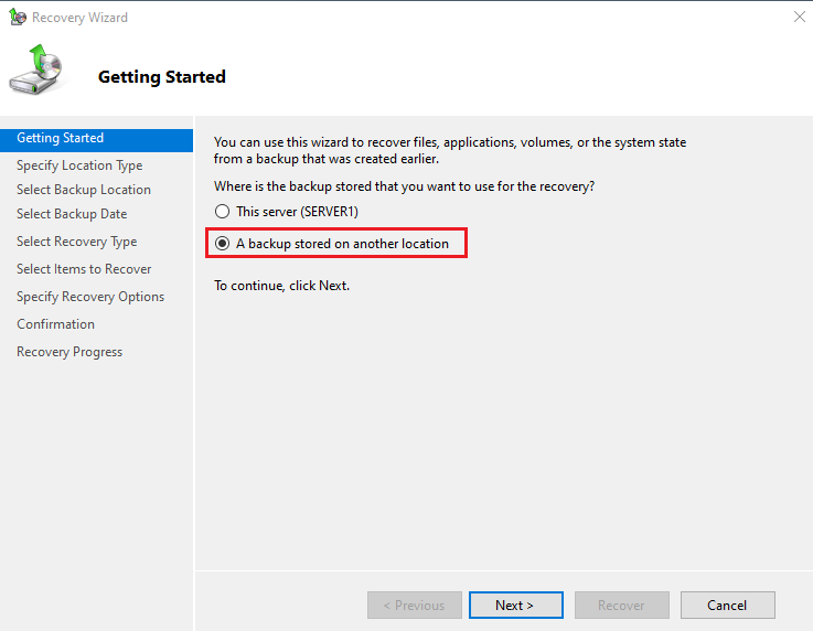 Install and Configure Windows Server Backup on Windows Server 2022