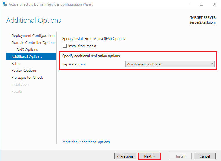 This step by step tutorial covers how to add a domain controller to an existing domain on Windows Server 2022