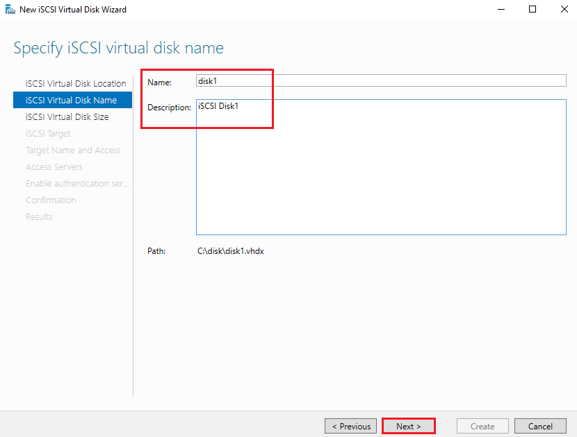 Install and Configure iSCSI on Windows Server 2022