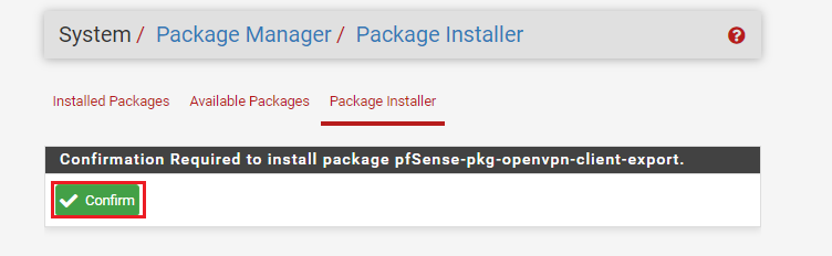 Configure OpenVPN on pfSense 2.6.0