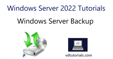 Windows Server Backup | Windows Server
