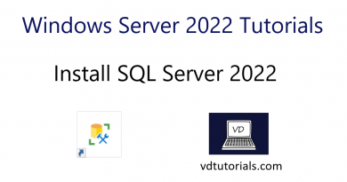 Install SQL Server 2022 on Windows Server 2022