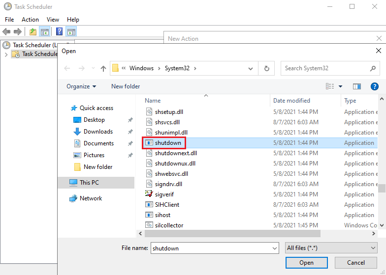 Schedule Automatic Shutdown in Windows Server 2022